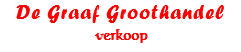 De Graaf Groothandel
verkoop